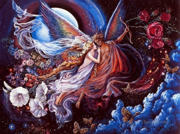 JW eros and psyche Fantasy Oil Paintings